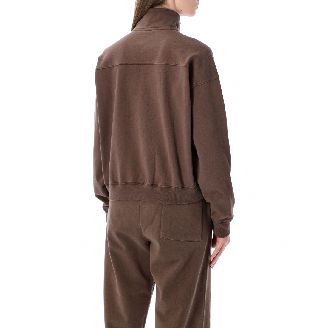 Pull 'Embroidered Quarter Zip' pour Femmes