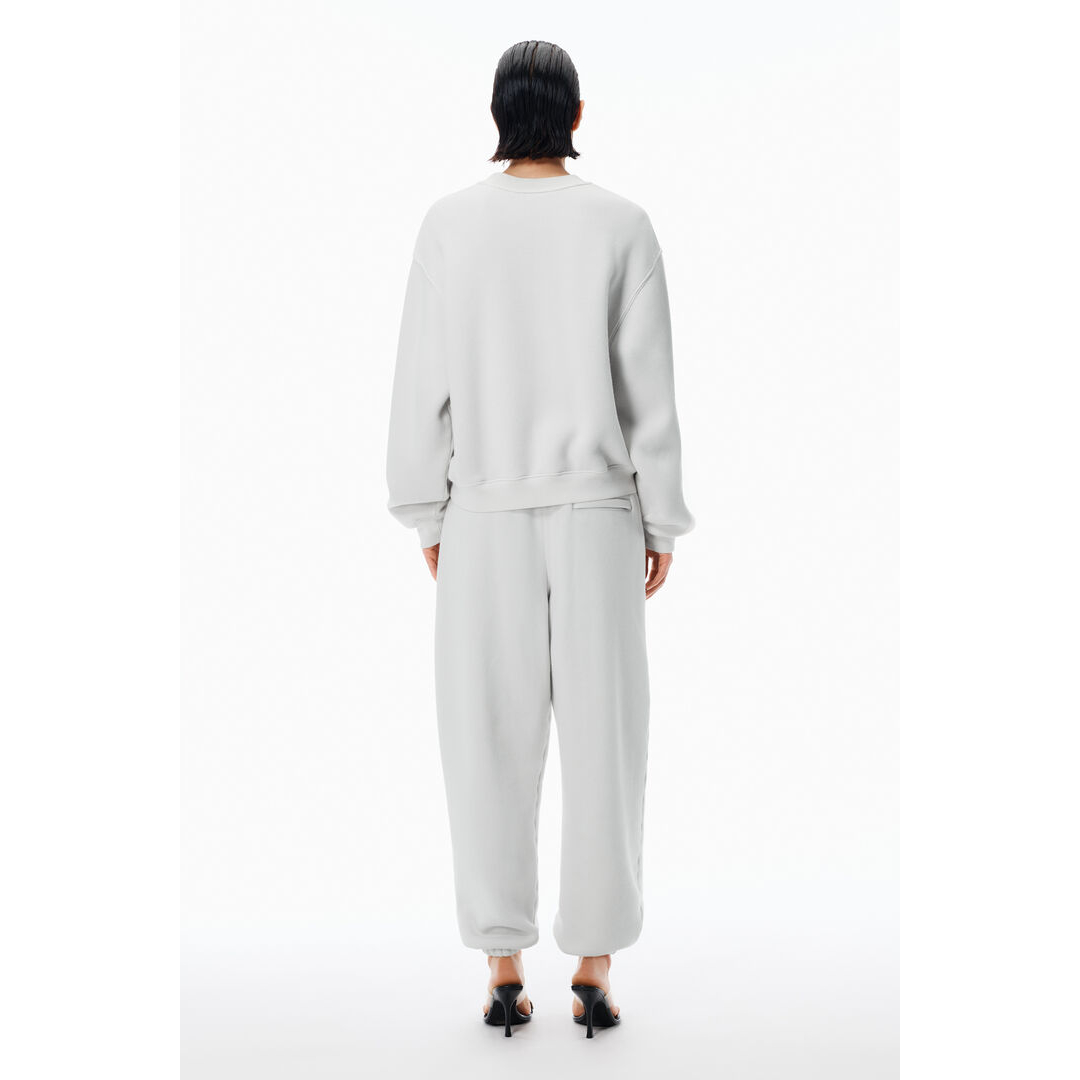 Sweatshirt 'Distressed Logo' pour Femmes