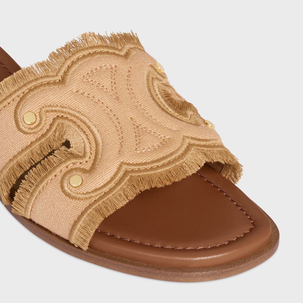 Women's 'Marina Fringed' Slides