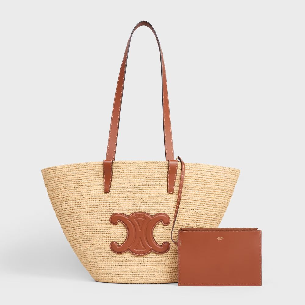 Women's 'Medium Supple Classic Panier' Shopping Bag