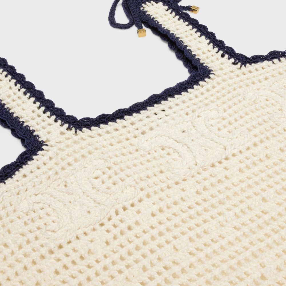 Crop Top 'Triomphe Crop Top In Crochetted' pour Femmes