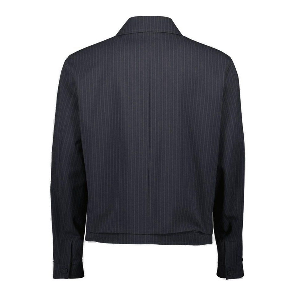 Men's 'Striped Button-Up' Jacket