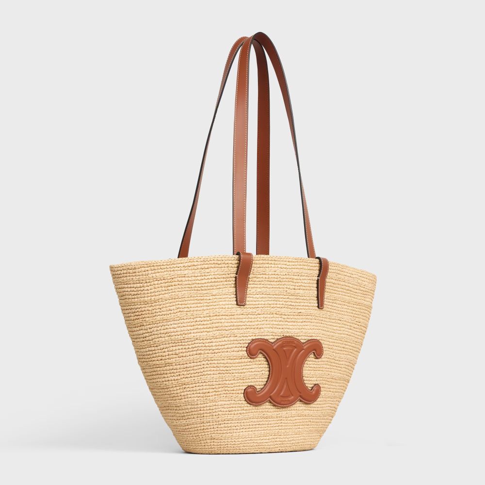 Women's 'Medium Supple Classic Panier' Shopping Bag