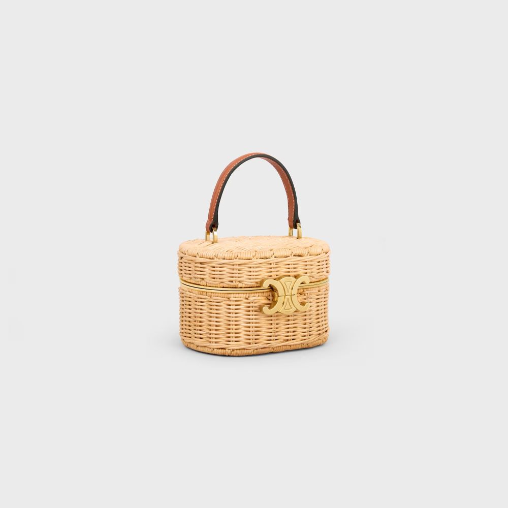 Women's 'Triomphe Oval Box' Bucket Bag