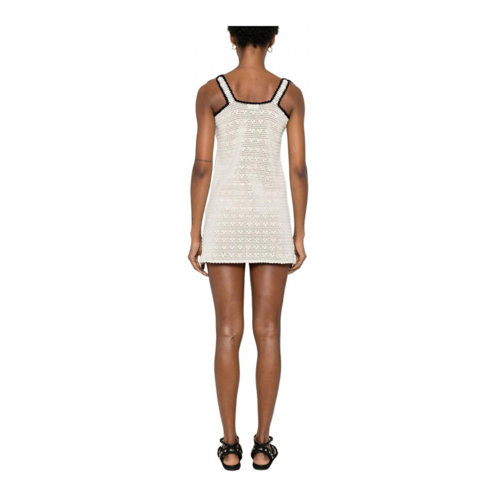 Robe mini 'Triomphe Mini Dress In Crocheted' pour Femmes