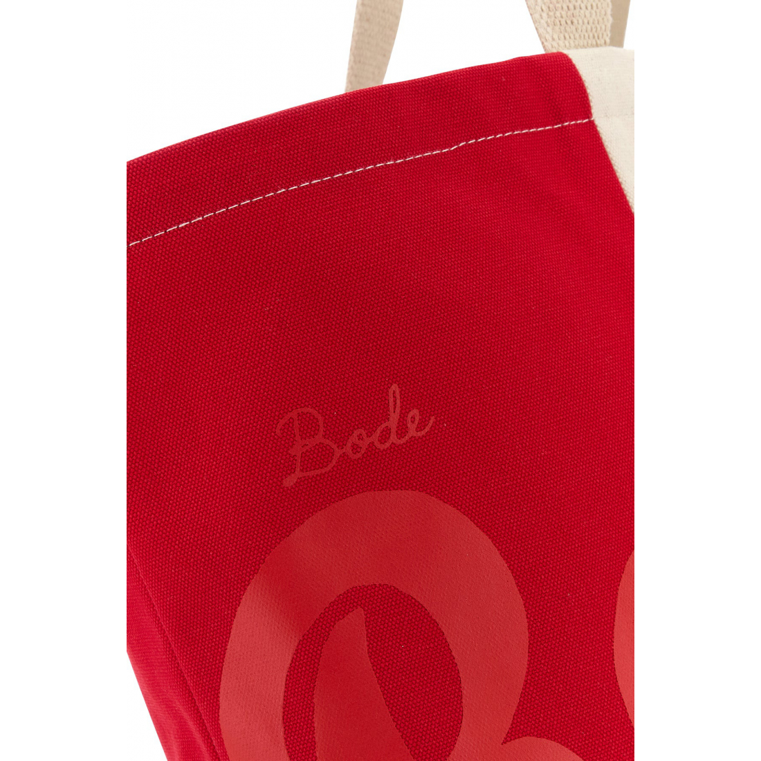 Men's 'Embroidered Canvas Recreation' Shopping Bag