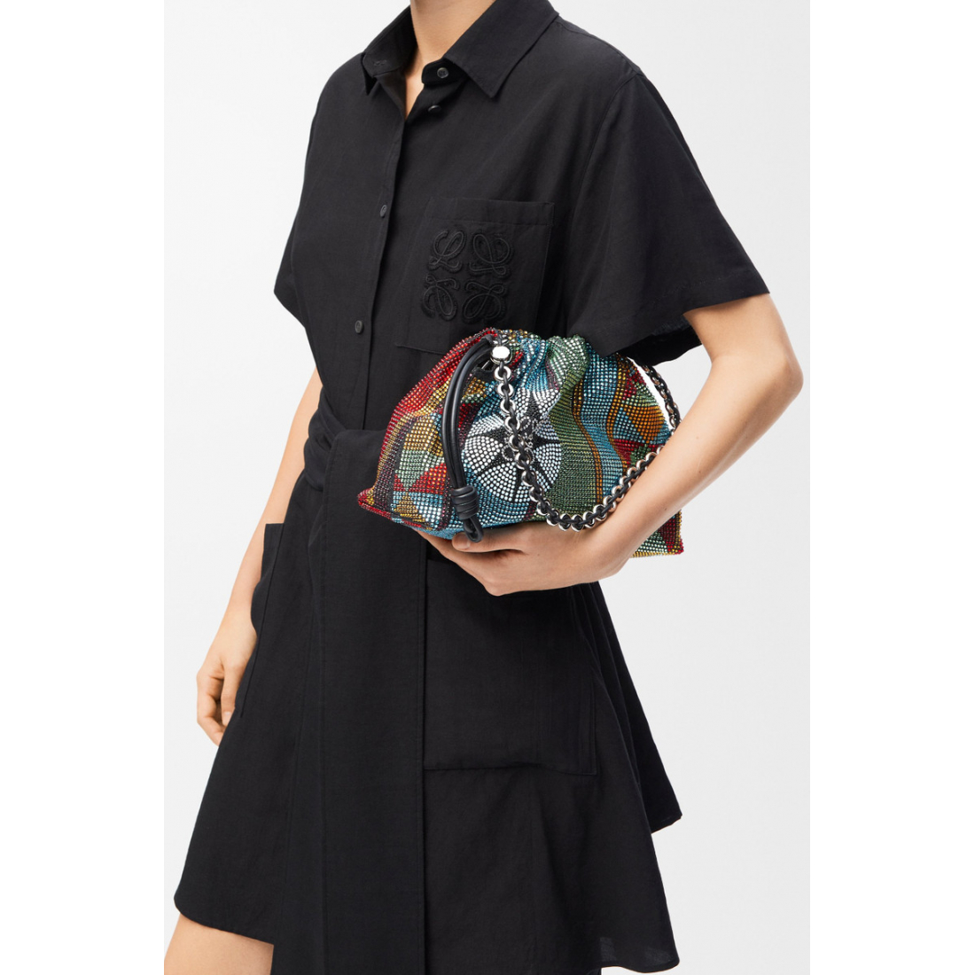 Women's 'Medium Flamenco' Crossbody Bag