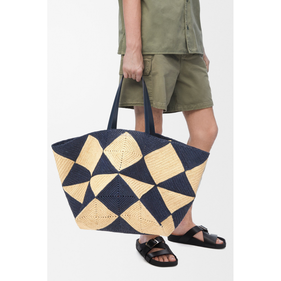 Men's 'Xxl Puzzle Fold' Tote Bag