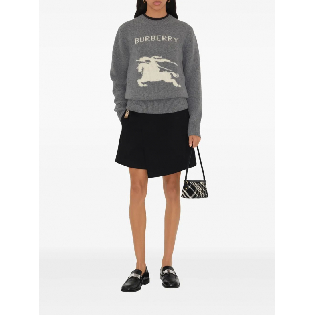 Pull 'Equestrian Knight-Intarsia' pour Femmes