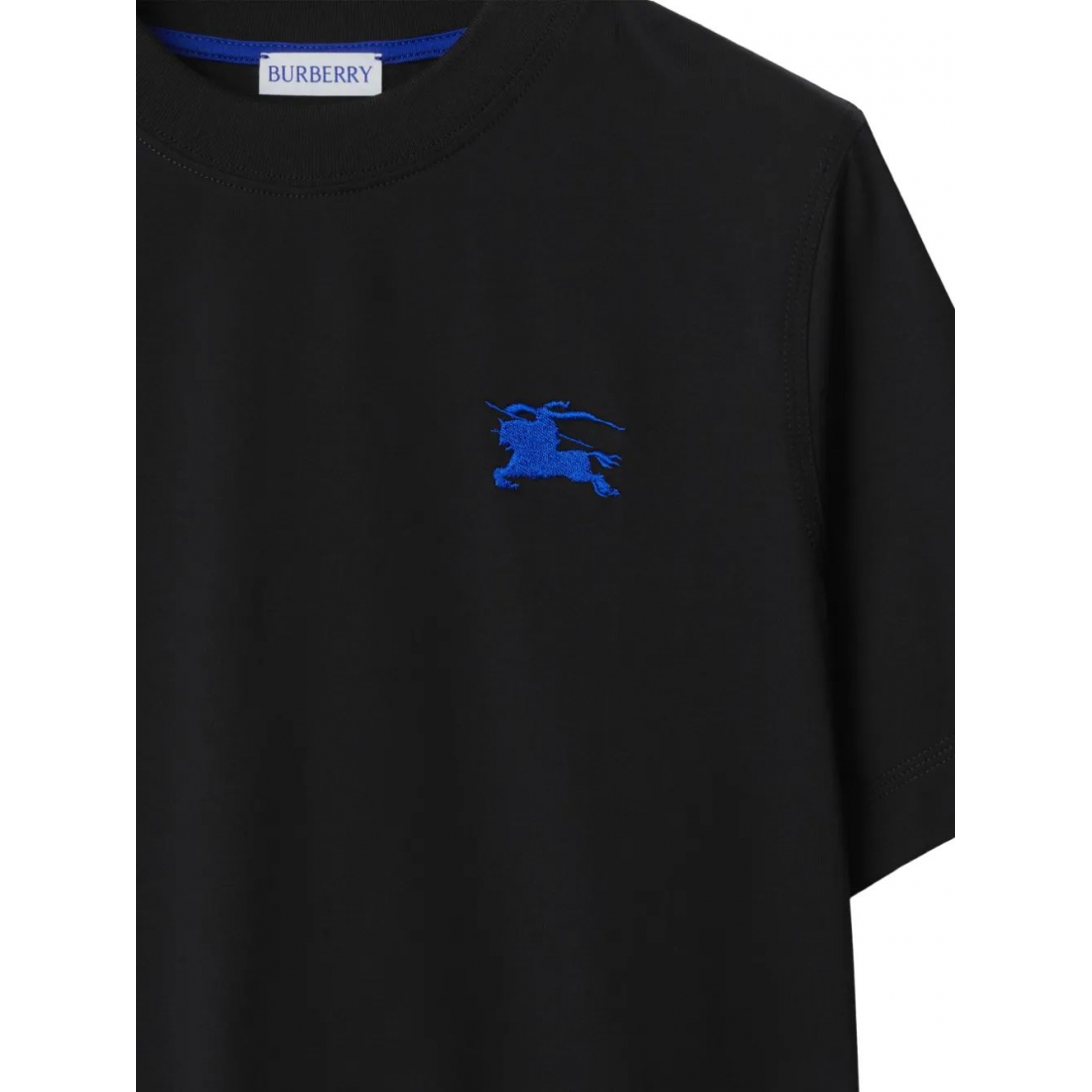 'Equestrian Knight-Embroidered' T-Shirt für Damen