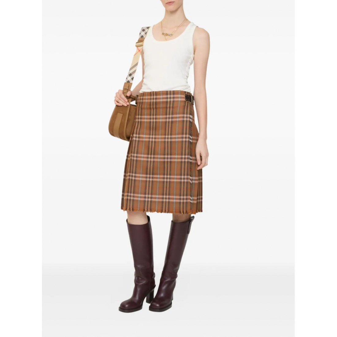 Kilt 'Checked' pour Femmes