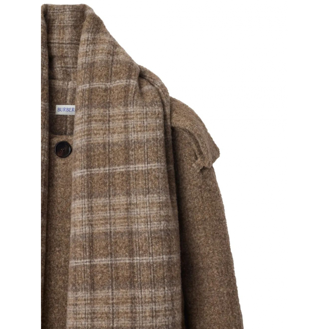 Veste 'Epauletted Detachable-Scarf' pour Femmes