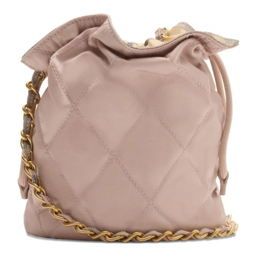 Sac seau 'Quilted Chain-Strap' pour Femmes