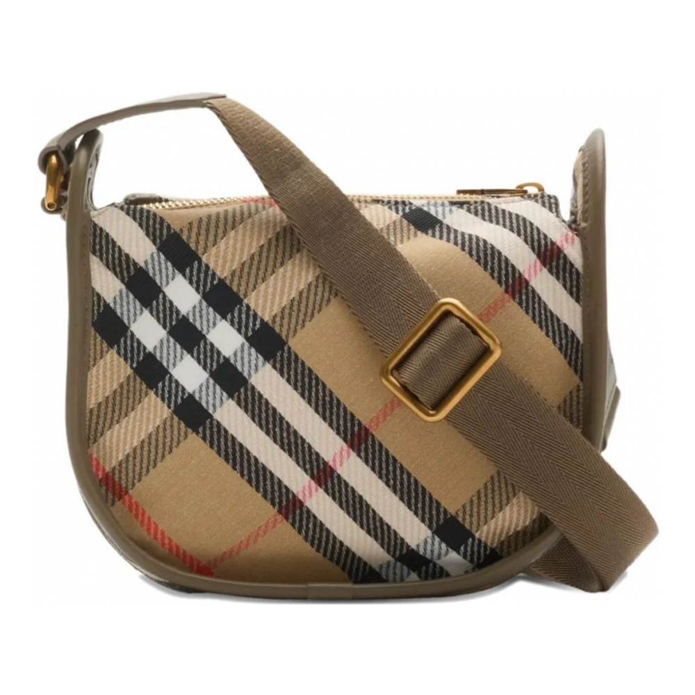 'B Buckle Check Mini' Umhängetasche für Damen