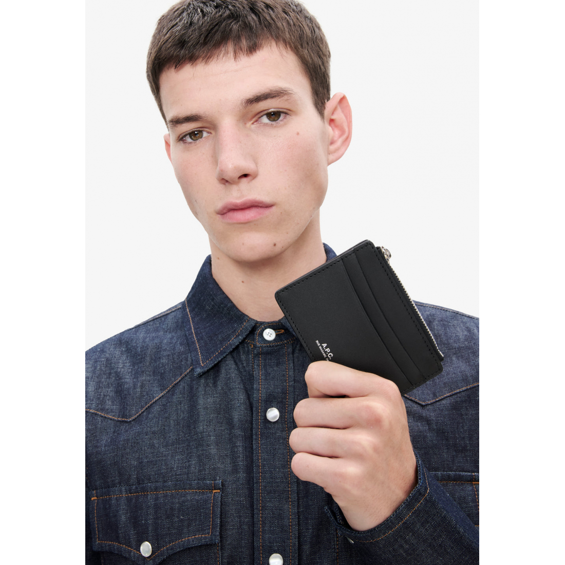 Men's 'Paris' Card Holder