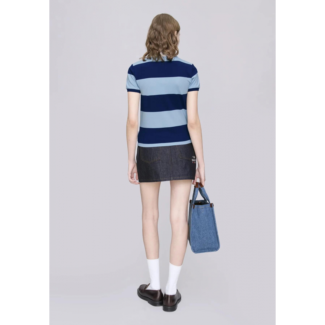 Women's 'x Marc Jacobs Striped' Polo Shirt