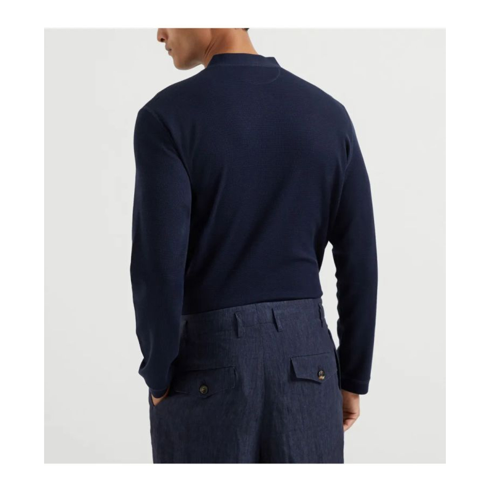 Men's Long-Sleeve Polo Shirt