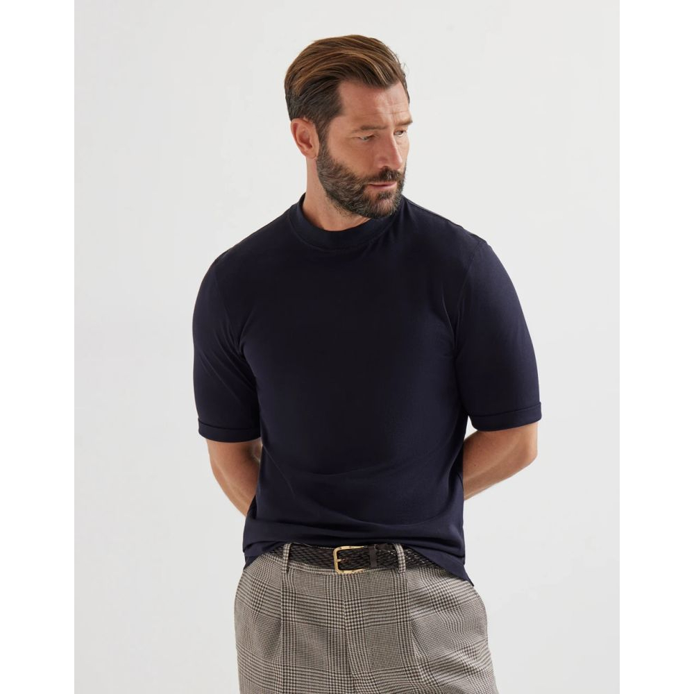 Men's 'Mock Neck' T-Shirt