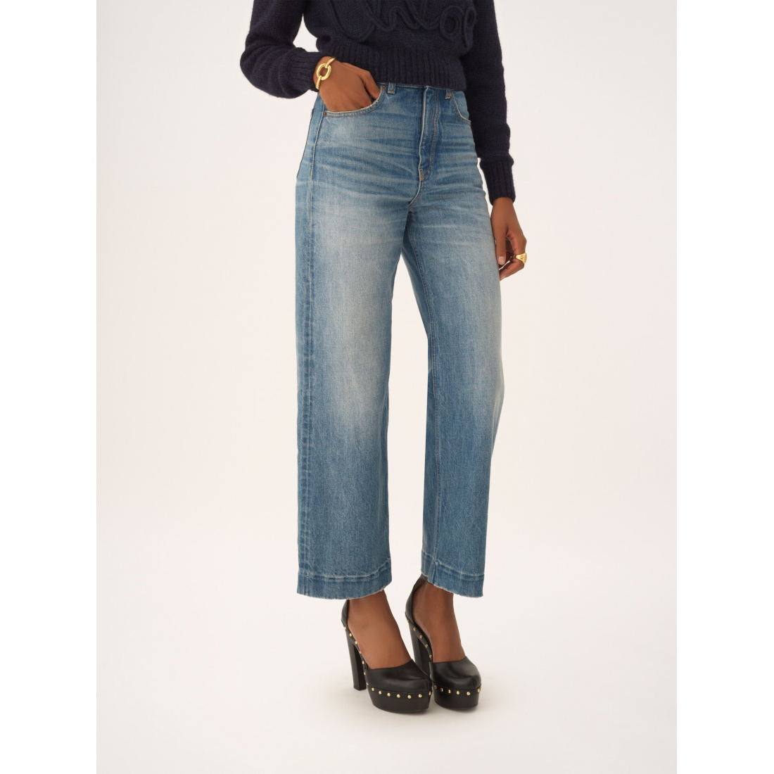 Women's 'High-Rise Cropped' Jeans