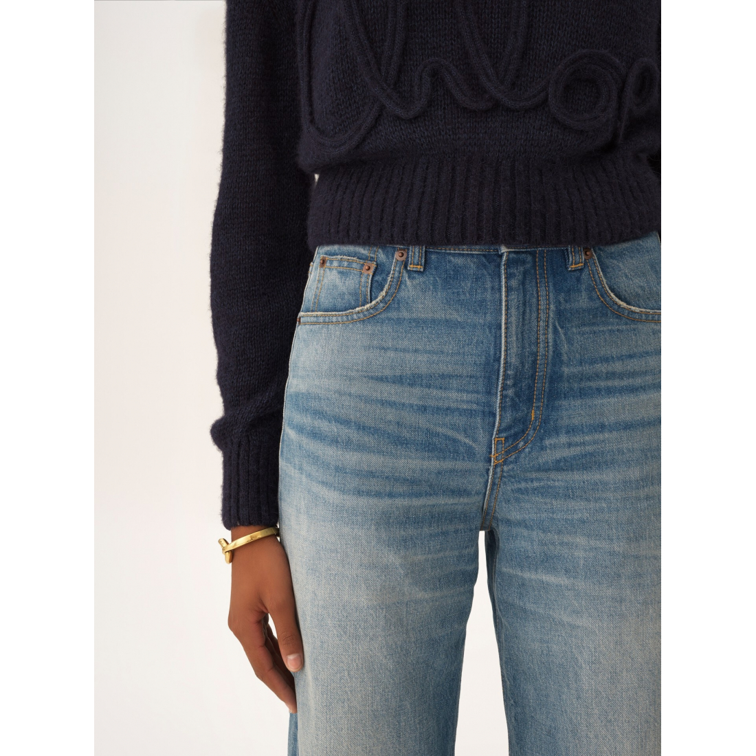 Women's 'High-Rise Cropped' Jeans