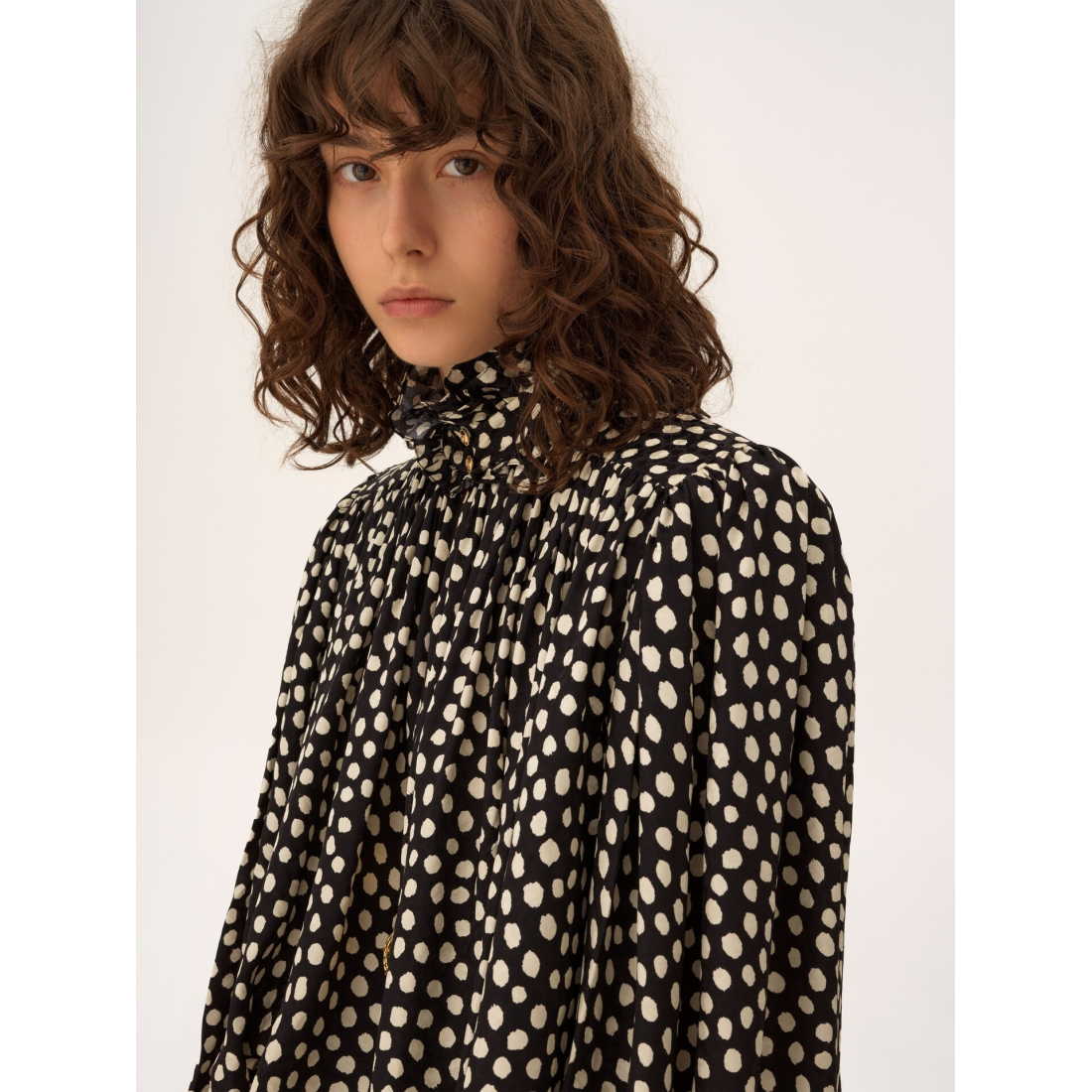 Women's 'Maxi Gathered' Long Sleeve top