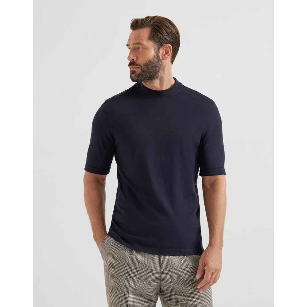 Men's 'Mock Neck' T-Shirt