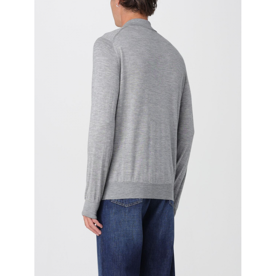 Men's Long-Sleeve Polo Shirt