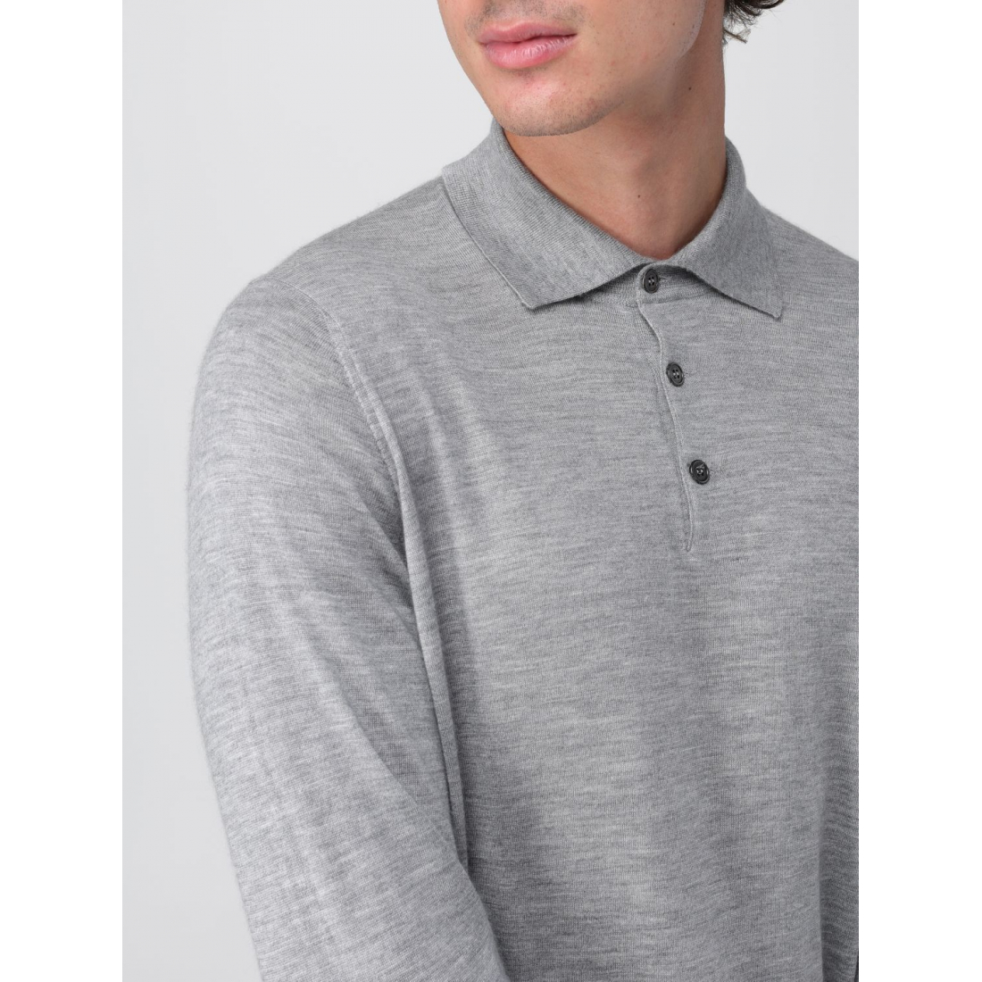 Men's Long-Sleeve Polo Shirt