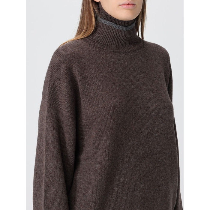 Women's 'Roll-Neck Embellished' Cashmere Sweater