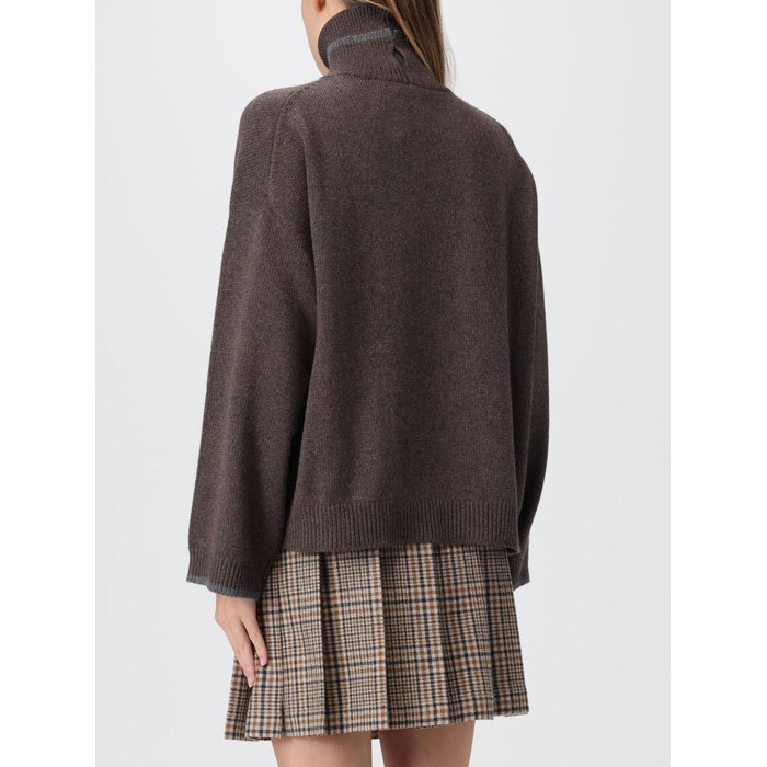 Women's 'Roll-Neck Embellished' Cashmere Sweater