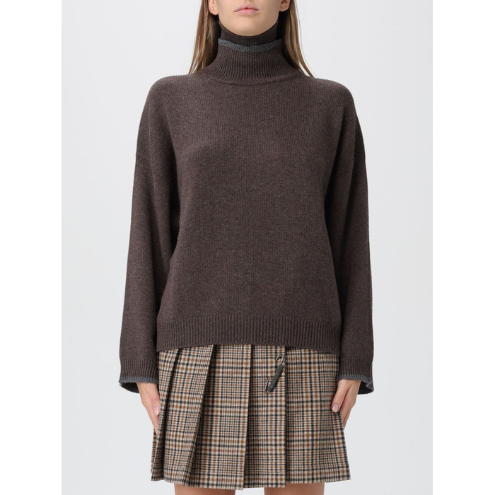 Women's 'Roll-Neck Embellished' Cashmere Sweater