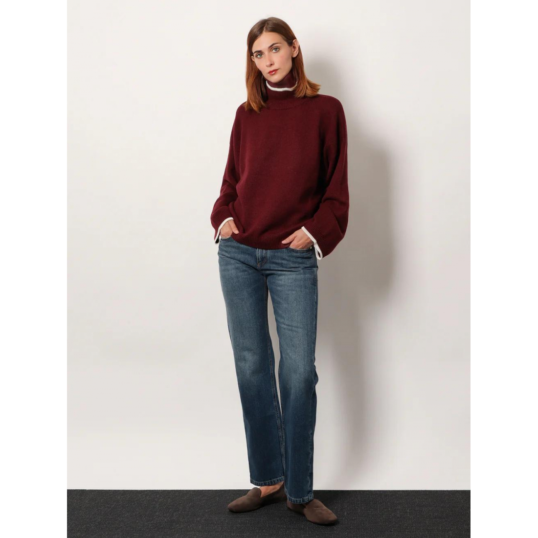 Women's 'Turtleneck' Cashmere Sweater