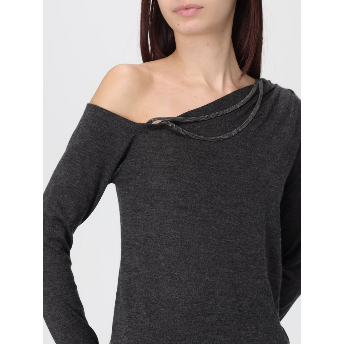 Women's 'Monili-Strap' One Shoulder Top
