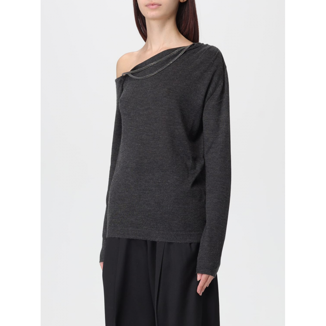 Women's 'Monili-Strap' One Shoulder Top