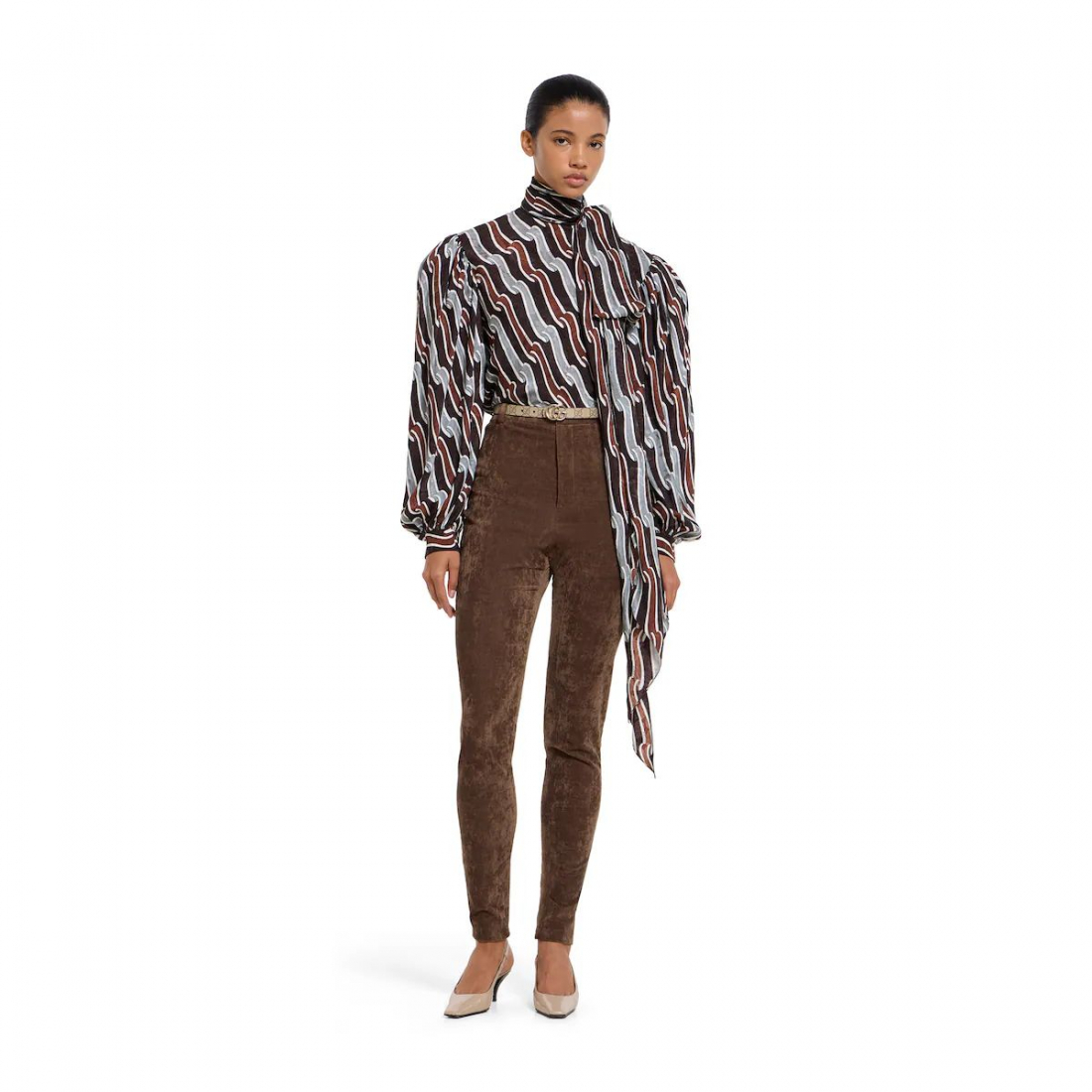 Ceinture 'Reversible GG Marmont Thin' pour Femmes