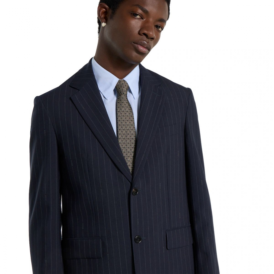 Blazer 'Single-Breast Pinstripe' pour Hommes