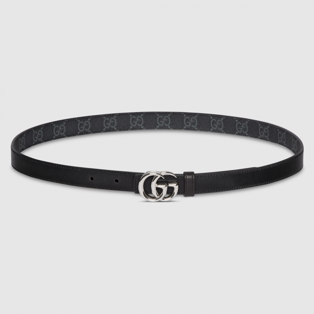 Women's 'Reversible GG Marmont Thin' Belt