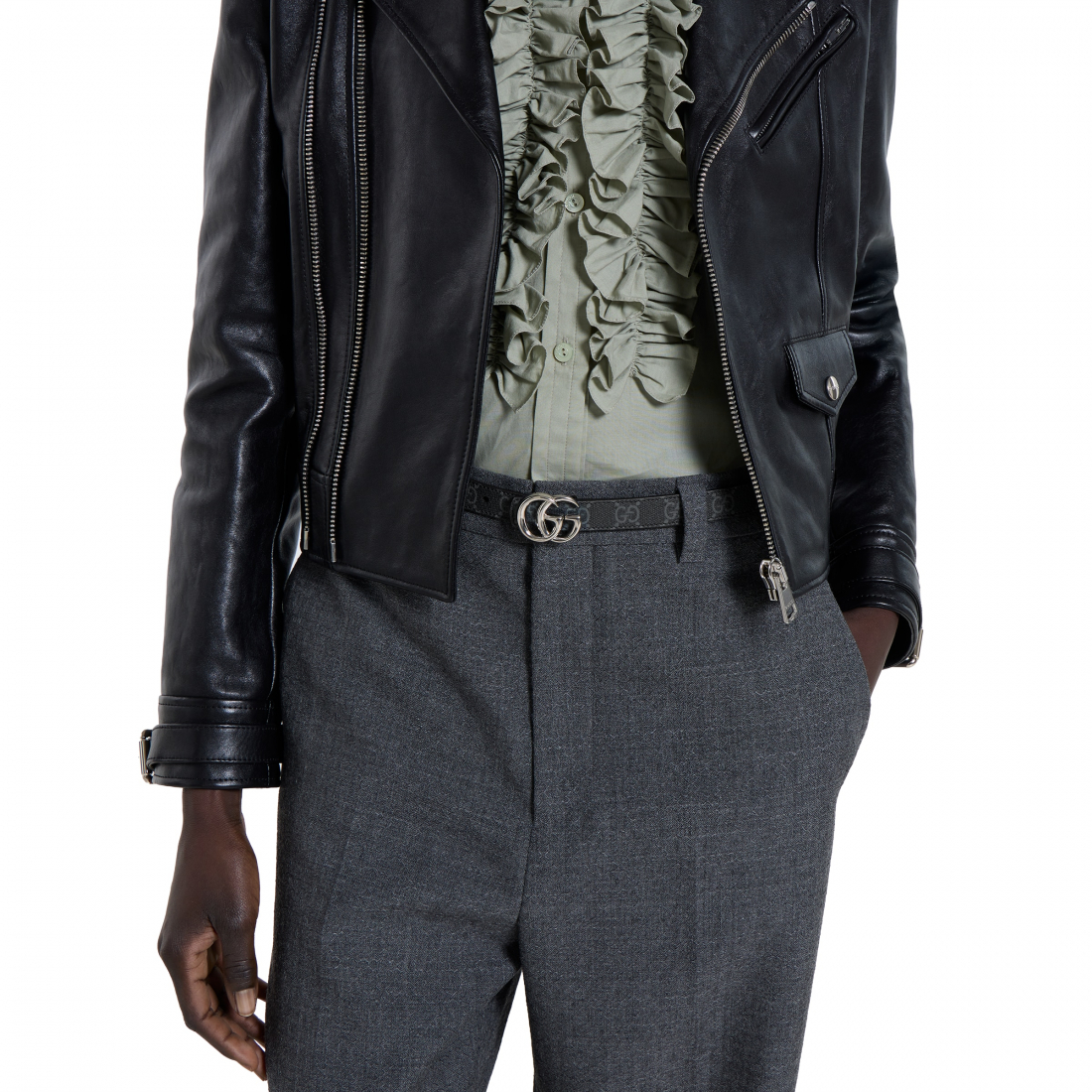 Women's 'Reversible GG Marmont Thin' Belt