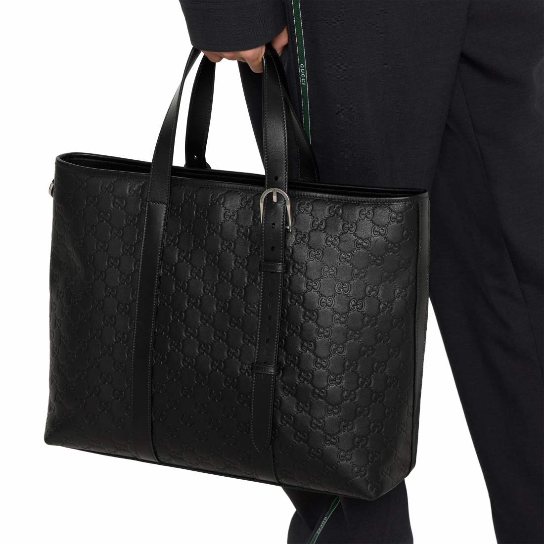 Sac Cabas 'GG Emblem Large' pour Hommes