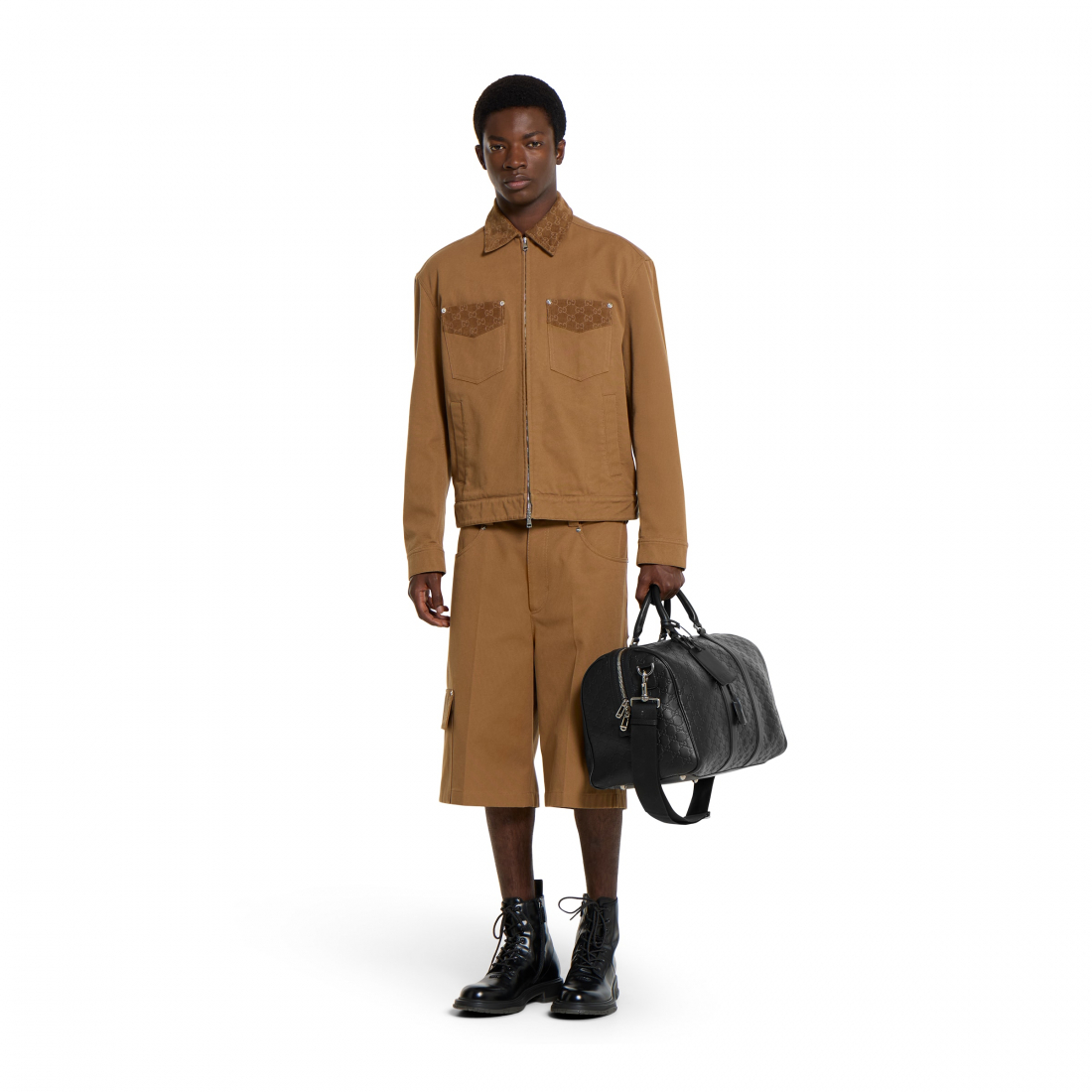 Sac de voyage 'GG Emblem Medium' pour Hommes