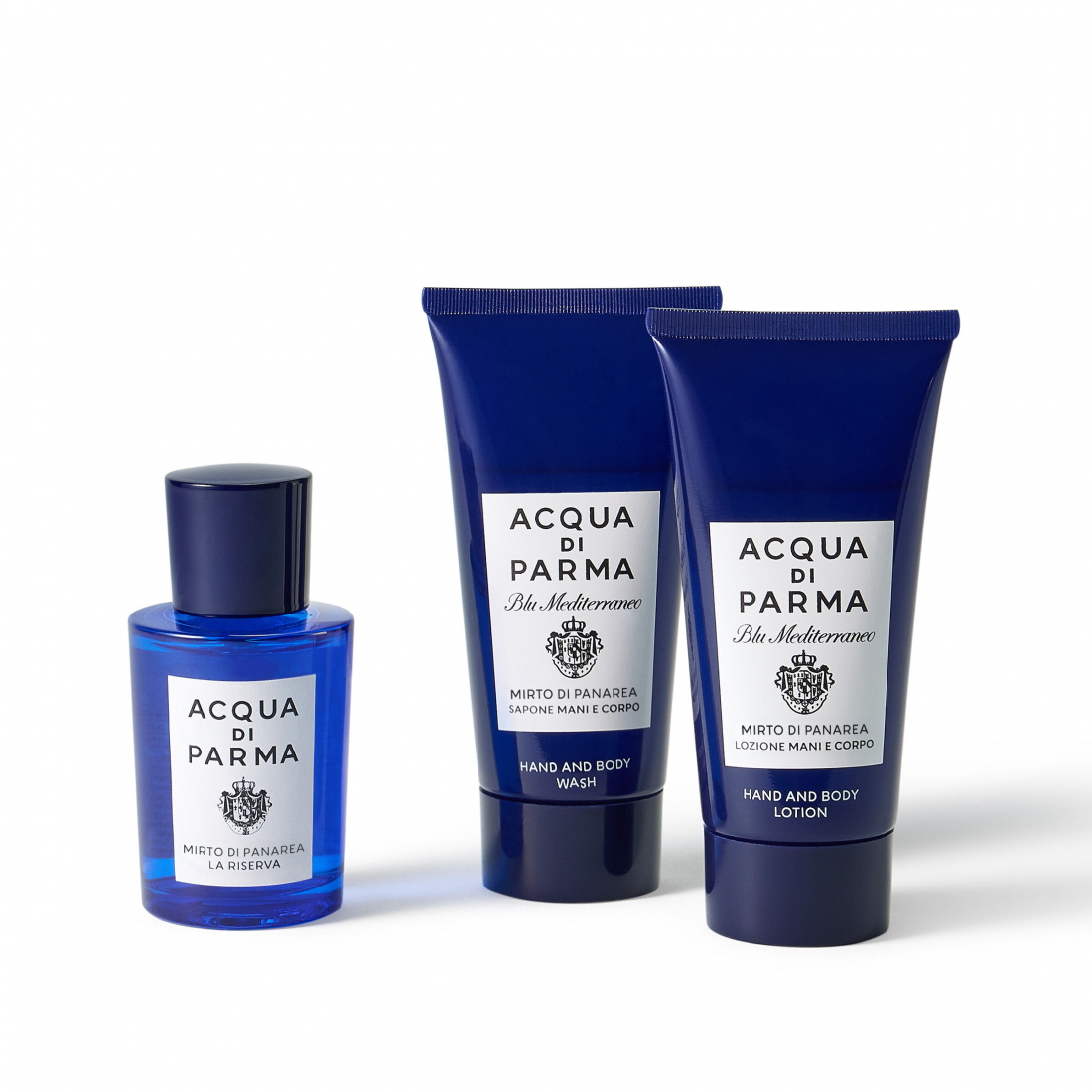 'Blu Mediterraneo Mirto Di Panarea La Riserva' Parfüm Set - 3 Stücke