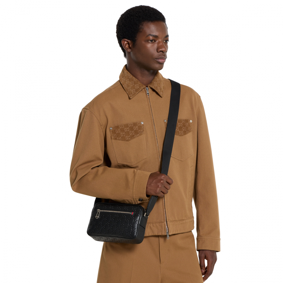 Sac à bandoulière 'GG Emblem Small' pour Hommes