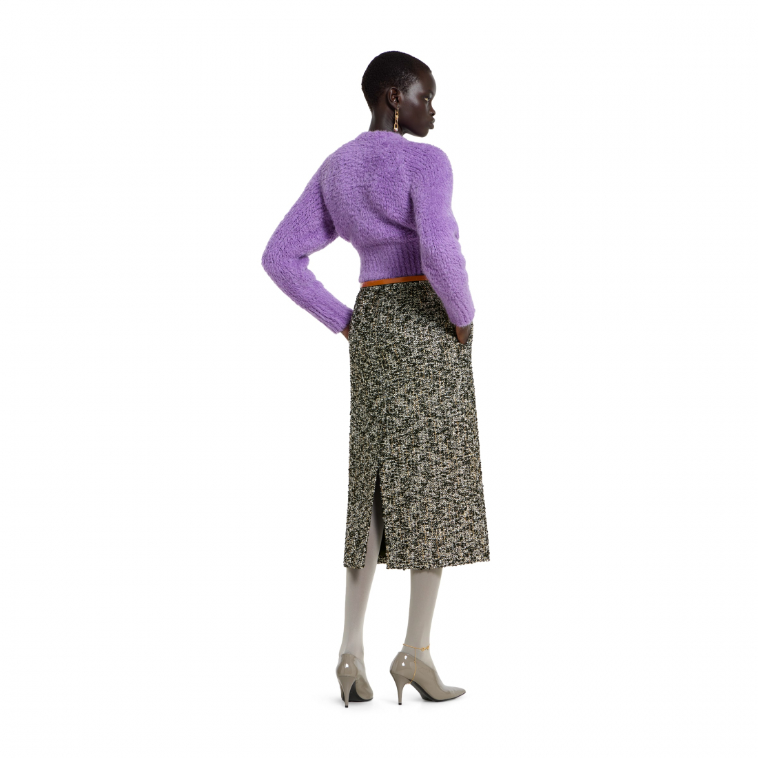 Women's 'Laminated' Skirt
