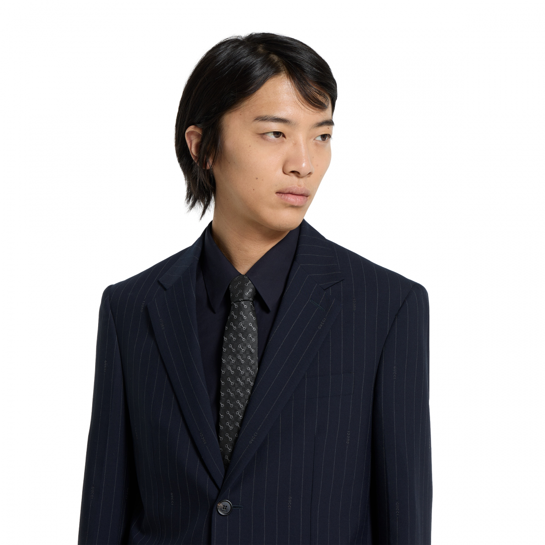 Cravate 'Horsebit' pour Hommes