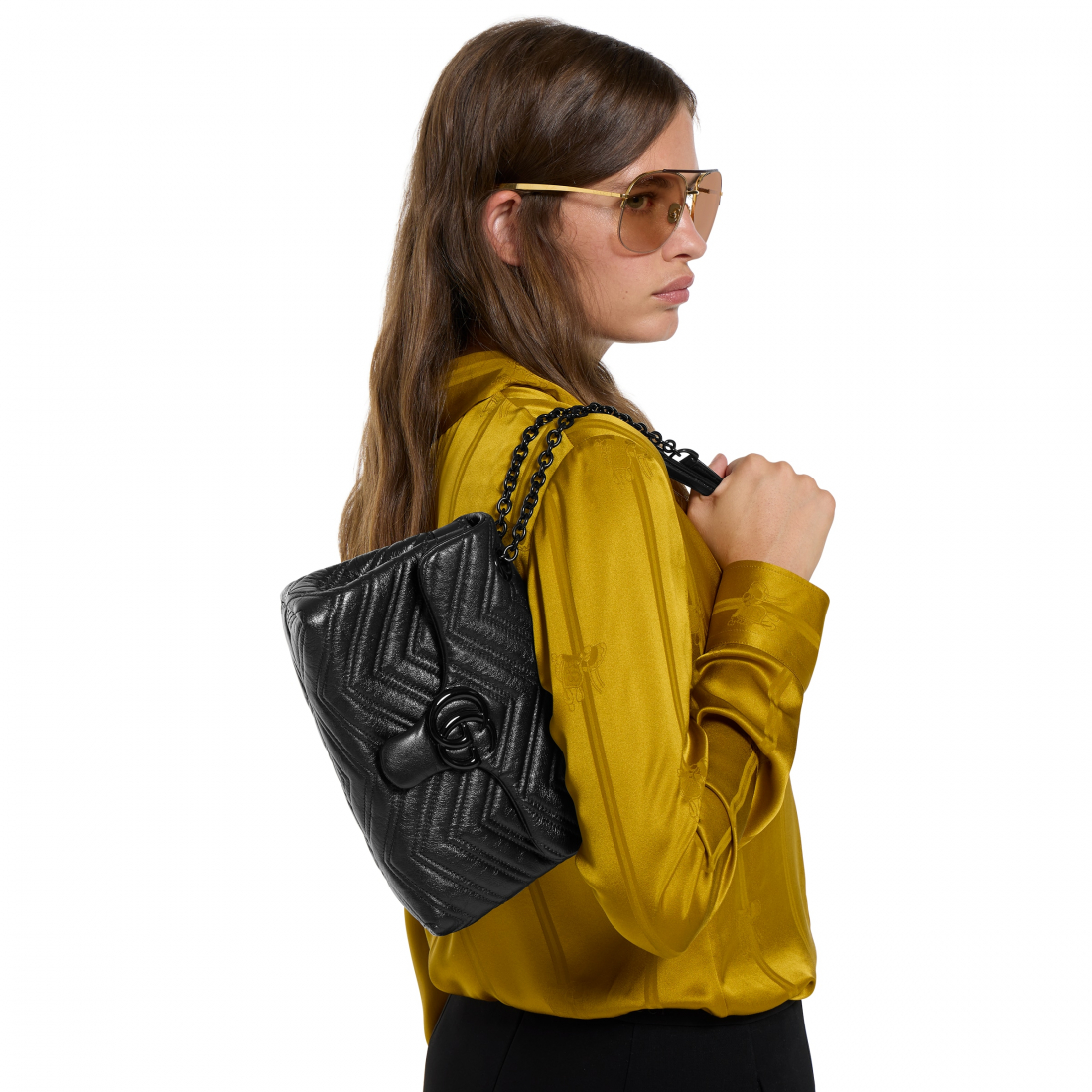 Women's 'GG Marmont Small' Shoulder Bag