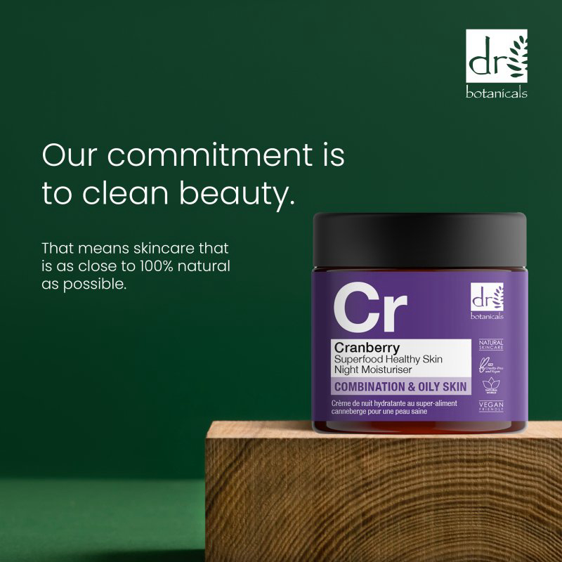 Hydratant de nuit 'Cranberry Superfood Healthy Skin' - 60 ml