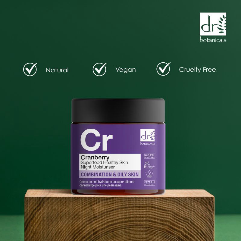 Hydratant de nuit 'Cranberry Superfood Healthy Skin' - 60 ml