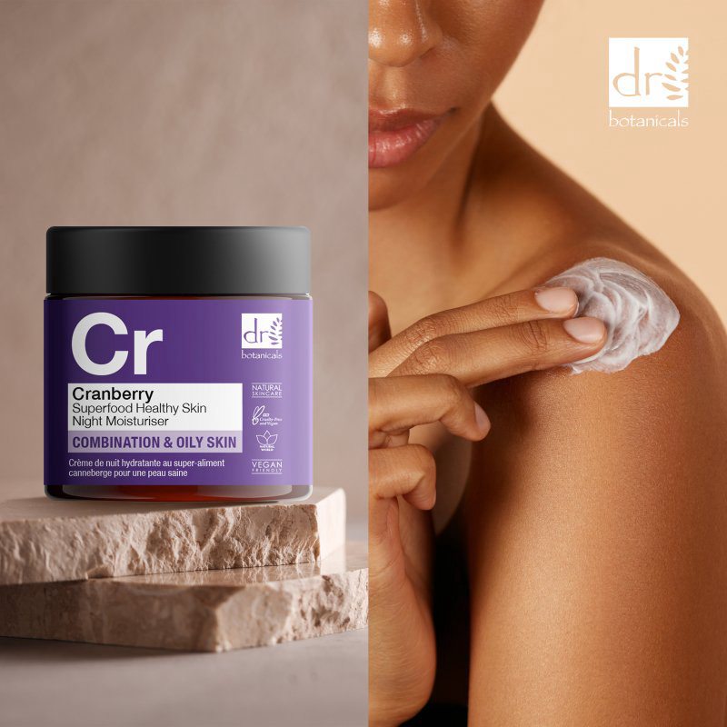 Hydratant de nuit 'Cranberry Superfood Healthy Skin' - 60 ml