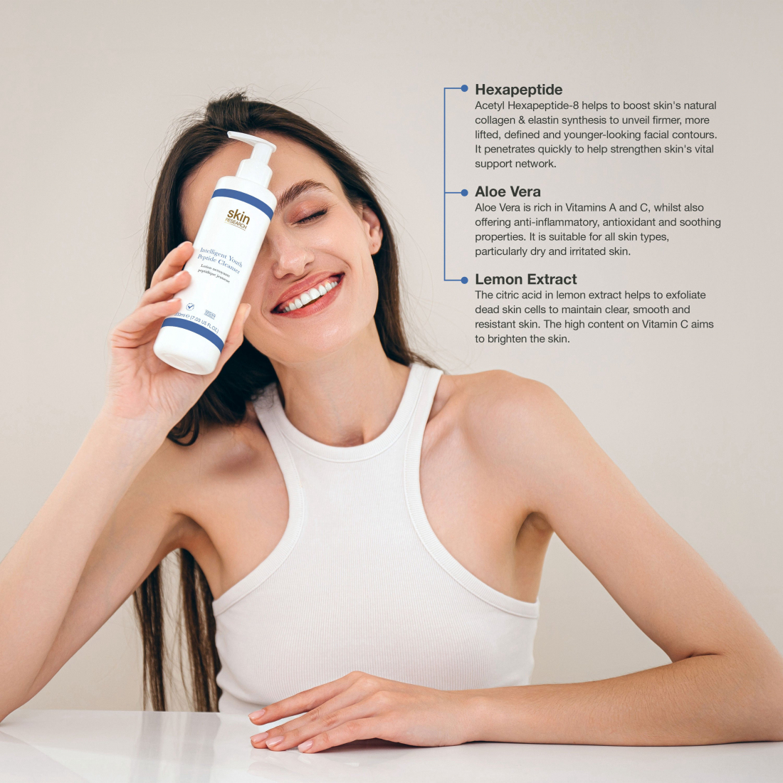 'Youth Peptide Cleanser Duo' SkinCare Set - 2 Pieces