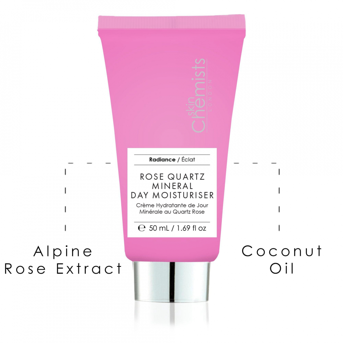 'Rose Quartz Mineral' Day Moisturiser - 50 ml